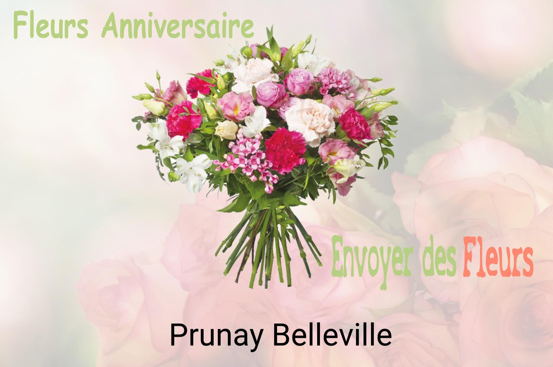 Bouquet de fleurs d’anniversaire livré à Prunay-Belleville