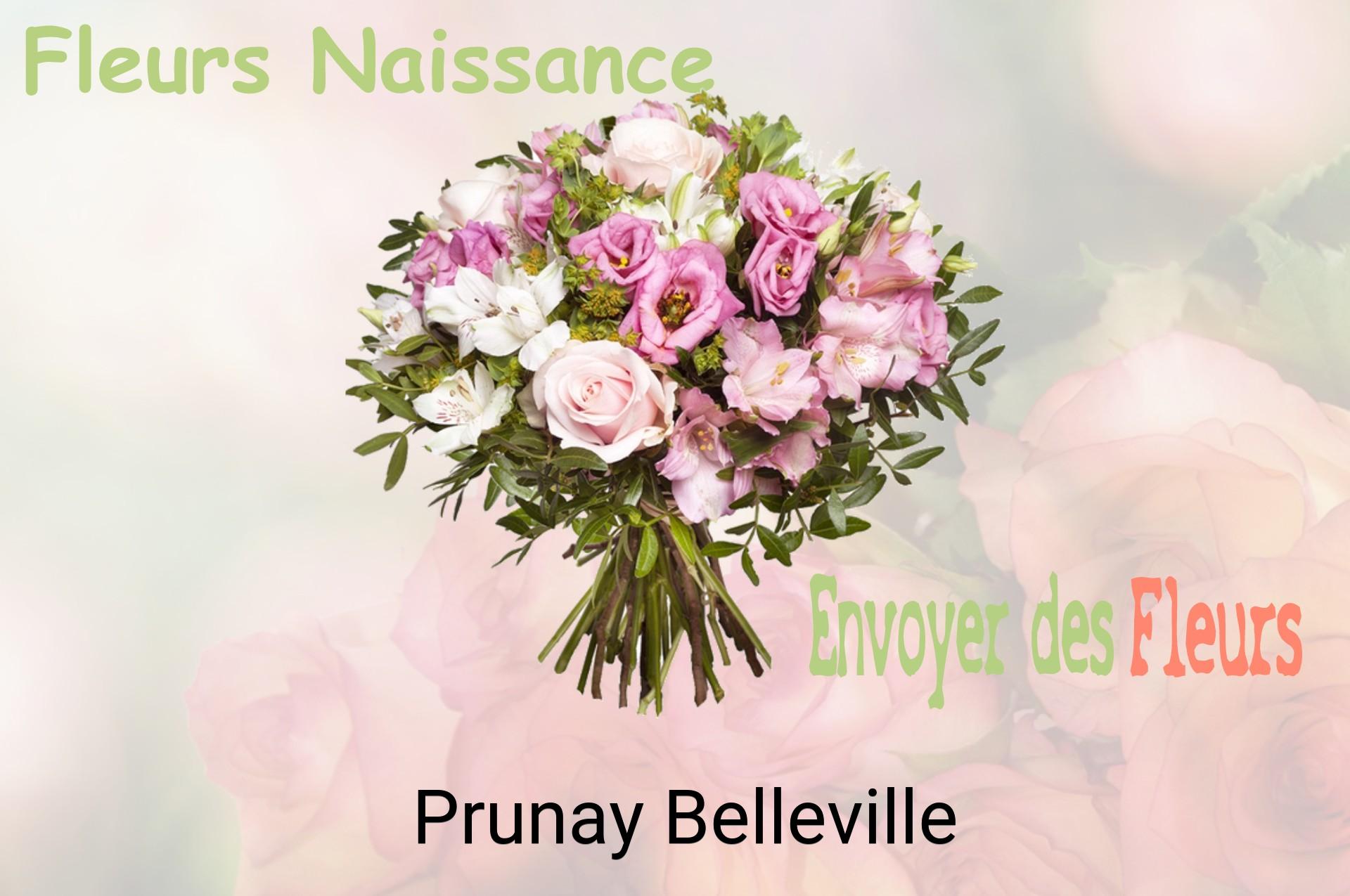 Bouquet de fleurs de naissance livré à Prunay-Belleville